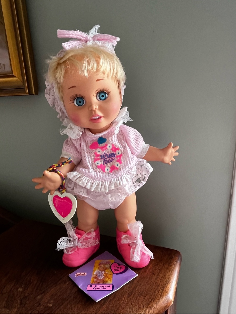 1990 Galoob Baby Face So Innocent Cynthia vintage doll